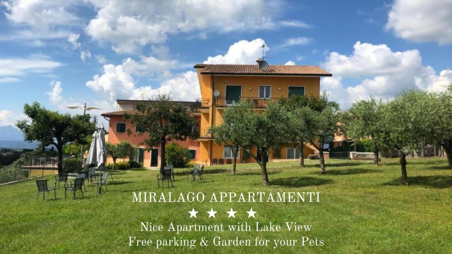 Appartamenti Miralago Pastrengo Bagian luar foto